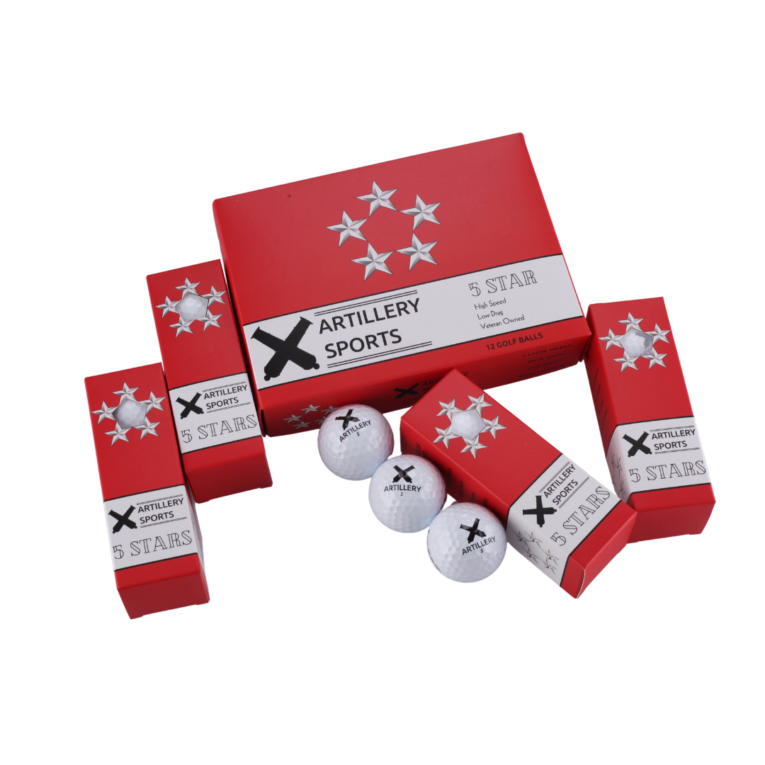 5-Star Series Golf Balls Display